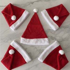 & Other Stories Red and White Santa Hats